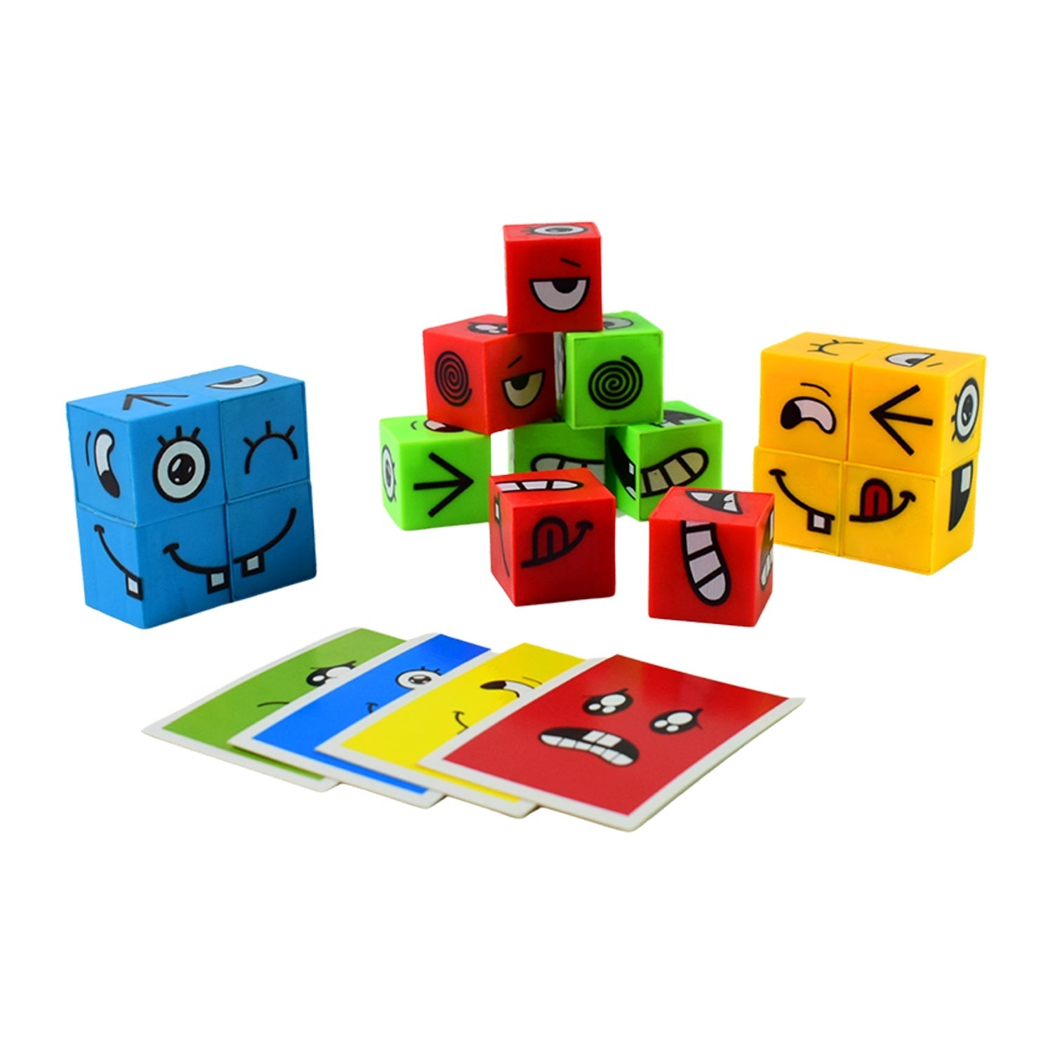 Emotions Learning Cubes Toy Set for Early Education Emotions Learning Cubes Toy Set for Early Education